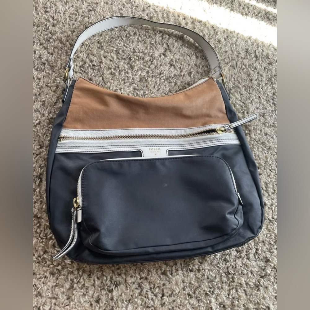 Fossil shoulder bag three colors medium size